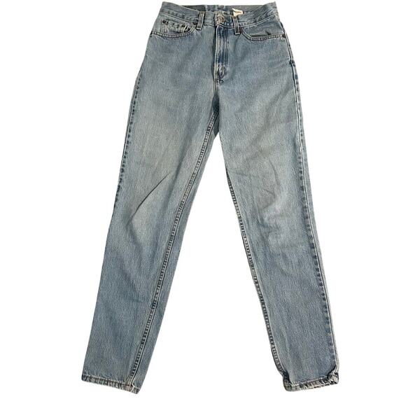 Vintage Levi's women light wash 512 slim fit tapered leg jeans size 8 L - Picture 1 of 6